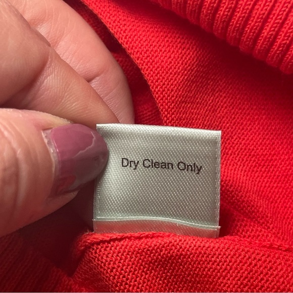 Beth Bowley Orange Coral Short Cardigan Vintage Inspired Trim Medium 3/4 Sleeves - Picture 7 of 10